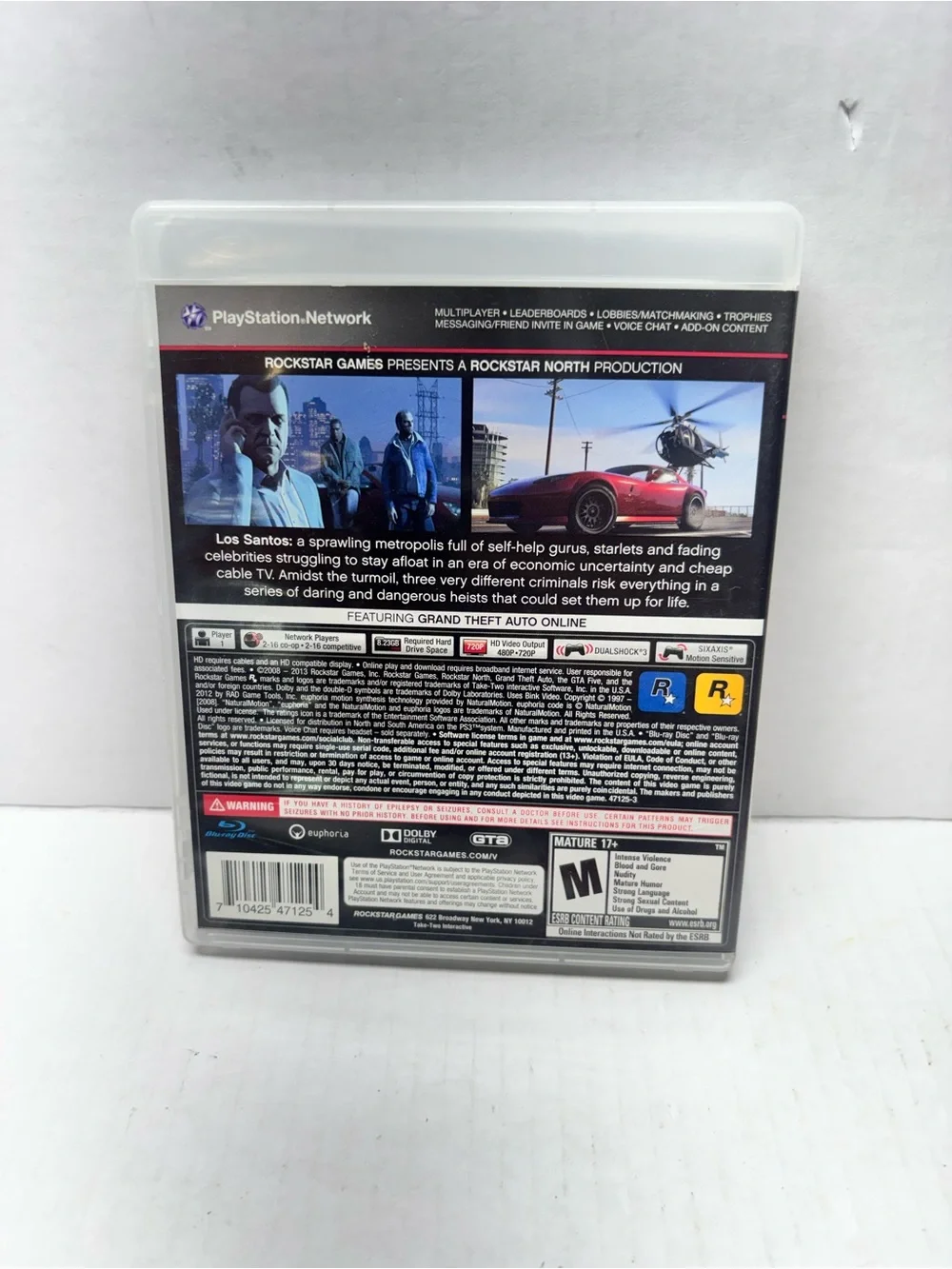 Sony grand theft
